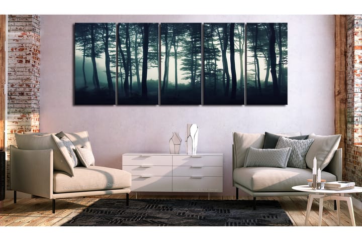 Taulu Dark Forest 5 Parts Narrow 225x90 - Artgeist sp. z o. o. - Sisustustuotteet - Taulu & taide - Canvas-taulu