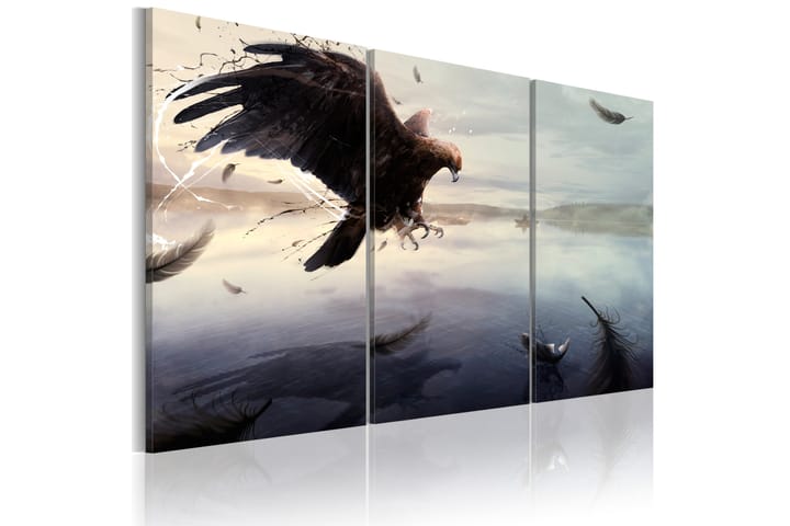 Taulu Eagle Above The Surface Of A Lake 60x40 - Artgeist sp. z o. o. - Sisustustuotteet - Taulu & taide - Canvas-taulu