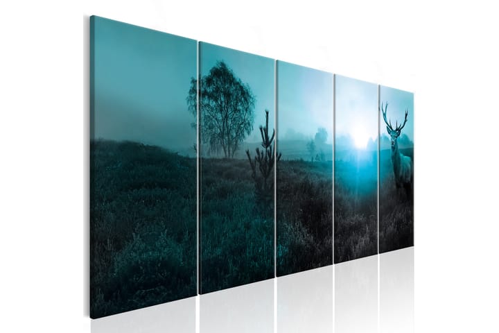 Taulu Emerald Deer 225x90 - Artgeist sp. z o. o. - Sisustustuotteet - Taulu & taide - Canvas-taulu