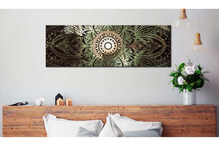 Taulu Emerald Mandala 135x45 - Artgeist sp. z o. o. - Sisustustuotteet - Taulu & taide - Canvas-taulu