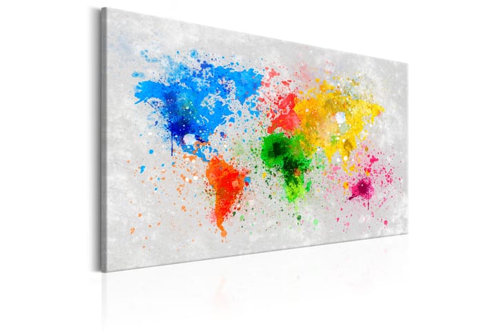 Taulu Expressionism of the World 120x80 - Artgeist sp. z o. o. - Sisustustuotteet - Taulu & taide - Canvas-taulu