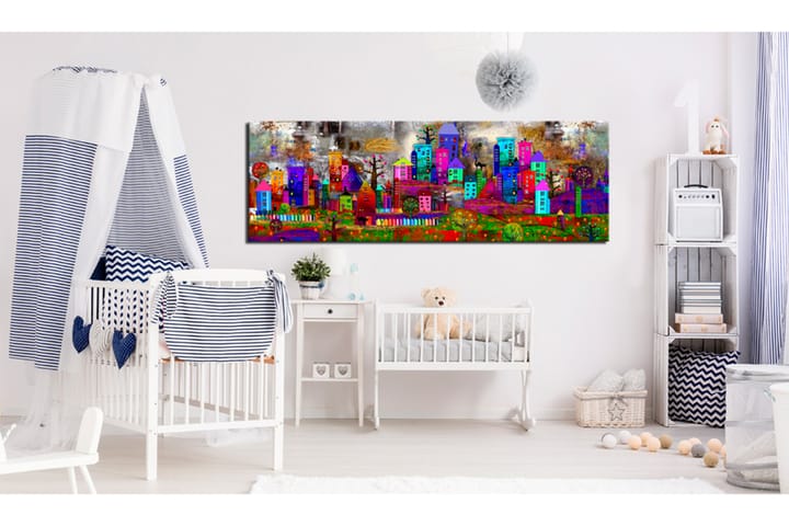 Taulu Fantasy City 120x40 - Artgeist sp. z o. o. - Sisustustuotteet - Taulu & taide - Canvas-taulu