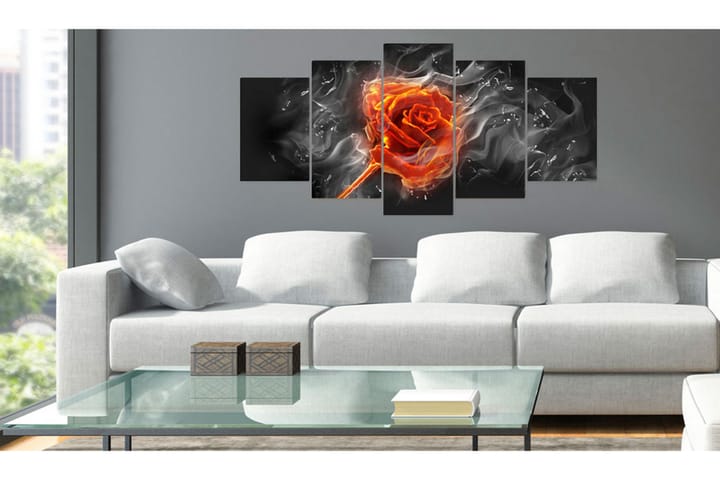 Taulu Fiery Rose 200x100 - Artgeist sp. z o. o. - Sisustustuotteet - Taulu & taide - Canvas-taulu