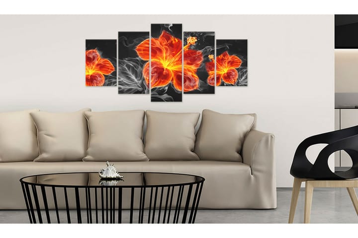 Taulu Fire Lily 100x50 - Artgeist sp. z o. o. - Sisustustuotteet - Taulu & taide - Canvas-taulu