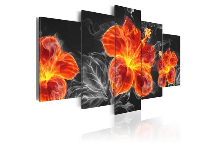 Taulu Fire Lily 100x50 - Artgeist sp. z o. o. - Sisustustuotteet - Taulu & taide - Canvas-taulu