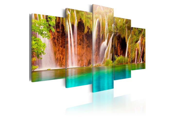 Taulu Forest Waterfall 100x50 - Artgeist sp. z o. o. - Sisustustuotteet - Taulu & taide - Canvas-taulu