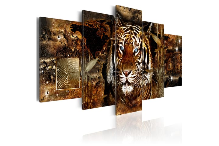 Taulu Golden Jungle 200x100 - Artgeist sp. z o. o. - Sisustustuotteet - Taulu & taide - Canvas-taulu