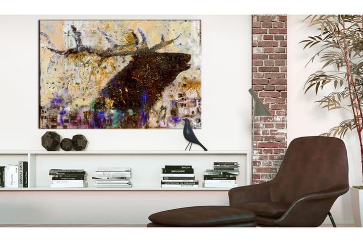 Taulu Golden Stag 120x80 - Artgeist sp. z o. o. - Sisustustuotteet - Taulu & taide - Canvas-taulu