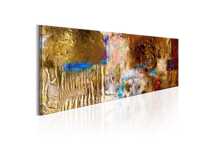 Taulu Golden Structure 120x40 - Artgeist sp. z o. o. - Sisustustuotteet - Taulu & taide - Canvas-taulu