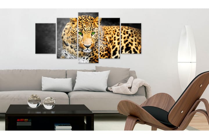 Taulu Green-Eyed Leopard 200x100 - Artgeist sp. z o. o. - Sisustustuotteet - Taulu & taide - Canvas-taulu