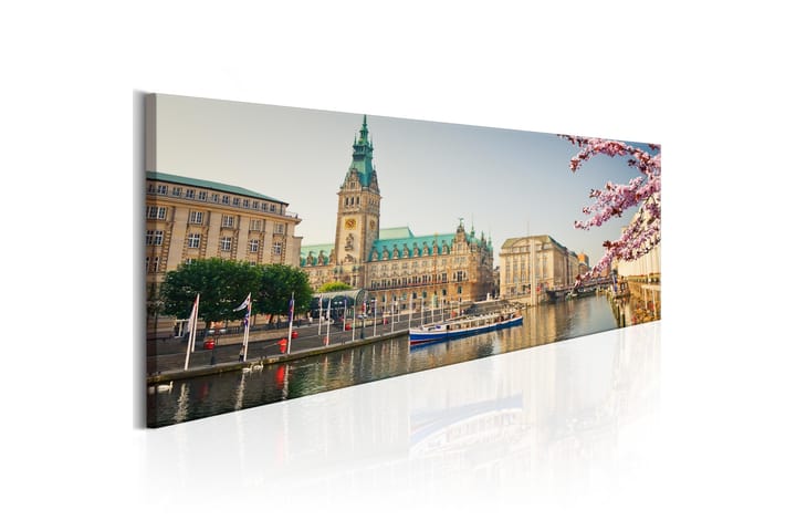 Taulu Hamburg Town Hall 120x40 - Artgeist sp. z o. o. - Sisustustuotteet - Taulu & taide - Canvas-taulu