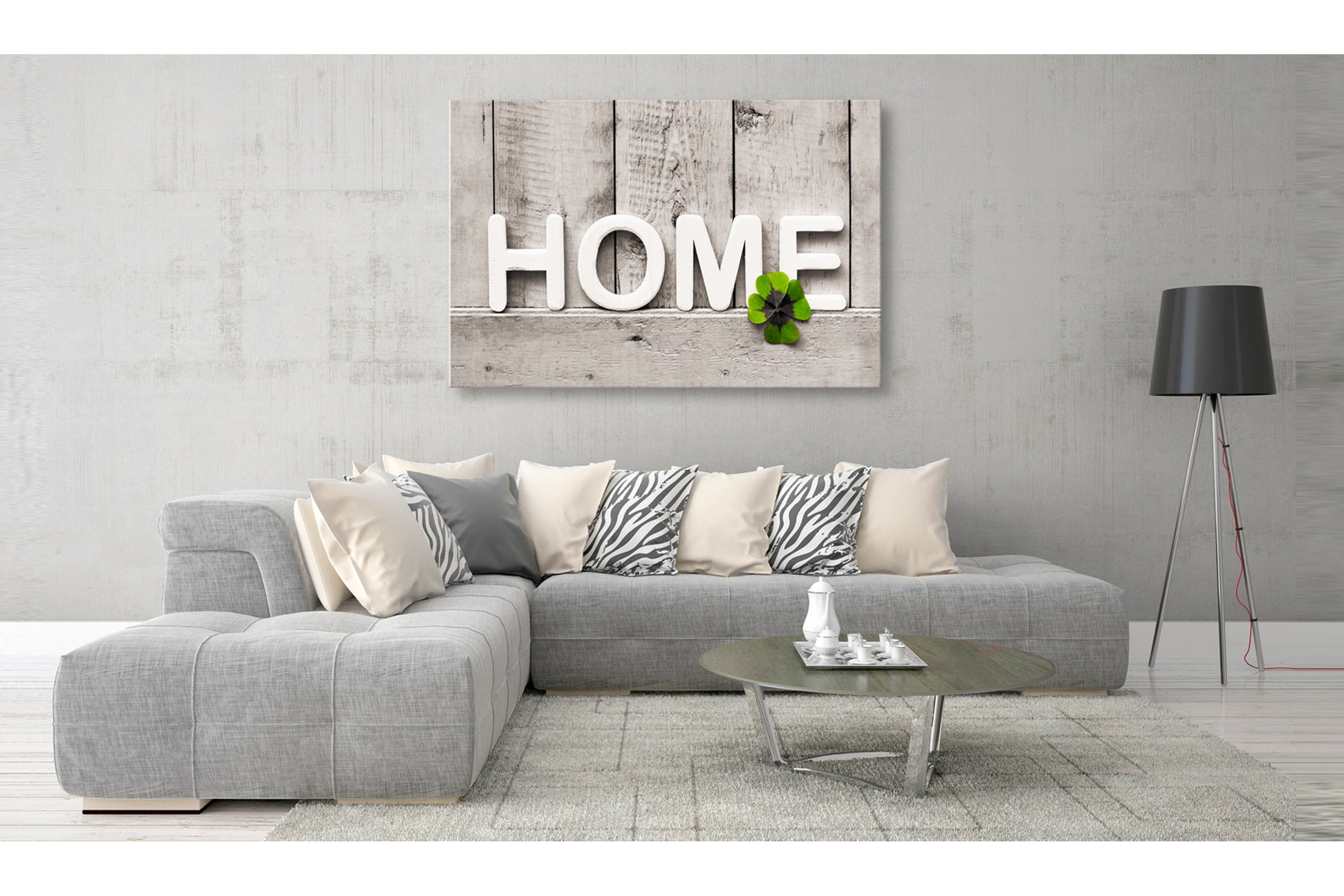 Taulu Happy Home 120x80 - Artgeist sp. z o. o.