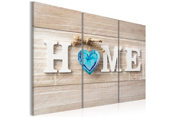 Taulu Home Blue Love 90x60 - Artgeist sp. z o. o. - Sisustustuotteet - Taulu & taide - Canvas-taulu