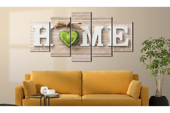 Taulu Home Domestic Melody 100x50 - Artgeist sp. z o. o. - Sisustustuotteet - Taulu & taide - Canvas-taulu