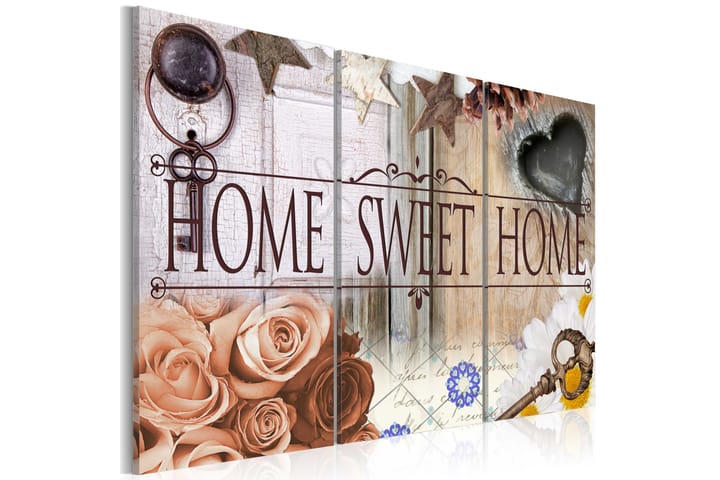 Taulu Home In Vintage Style 60x40 - Artgeist sp. z o. o. - Sisustustuotteet - Taulu & taide - Canvas-taulu