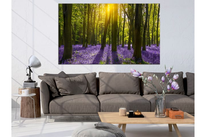 Taulu Hyacinth Field (1 Part) Narrow 120x40 - Artgeist sp. z o. o. - Sisustustuotteet - Taulu & taide - Canvas-taulu