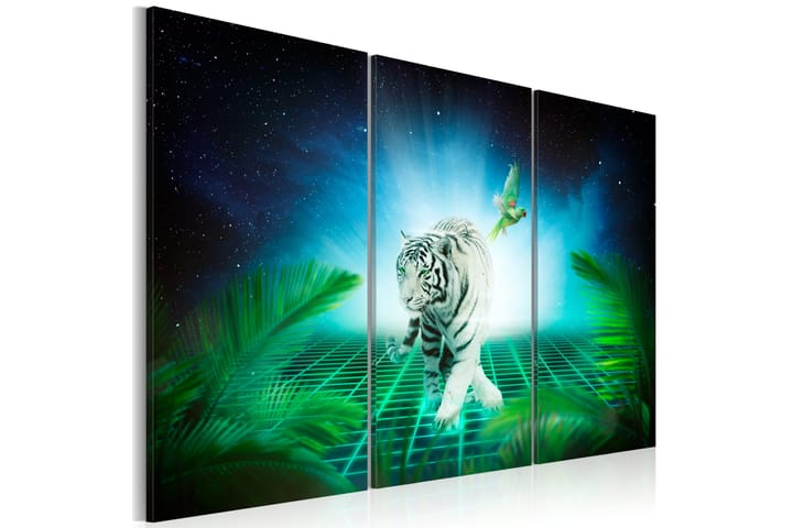 Taulu Ice tiger 90x60 - Artgeist sp. z o. o. - Sisustustuotteet - Taulu & taide - Canvas-taulu