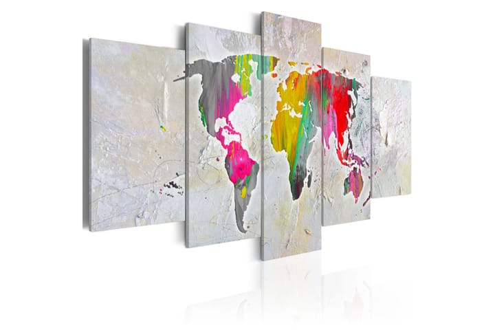 Taulu Illustration Of The World 100x50 - Artgeist sp. z o. o. - Sisustustuotteet - Taulu & taide - Canvas-taulu