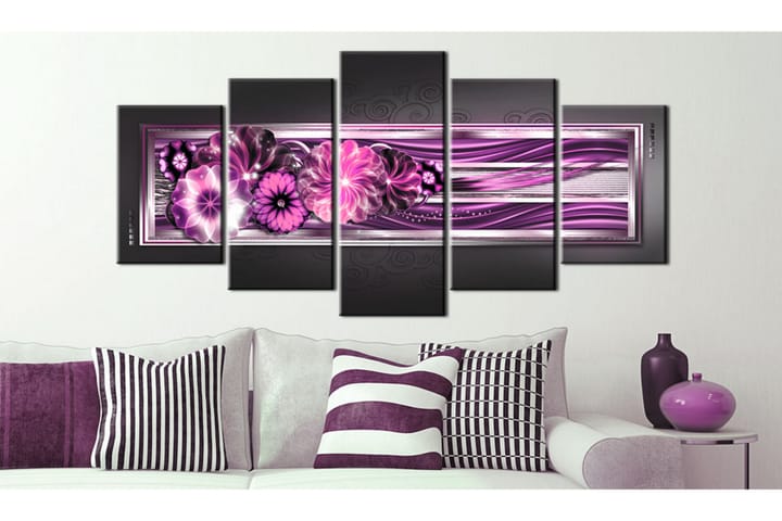 Taulu In Pink Waves 100x50 - Artgeist sp. z o. o. - Sisustustuotteet - Taulu & taide - Canvas-taulu