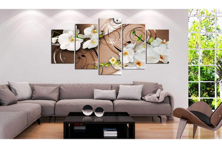 Taulu Ivory Orchids 100x50 - Artgeist sp. z o. o. - Sisustustuotteet - Taulu & taide - Canvas-taulu