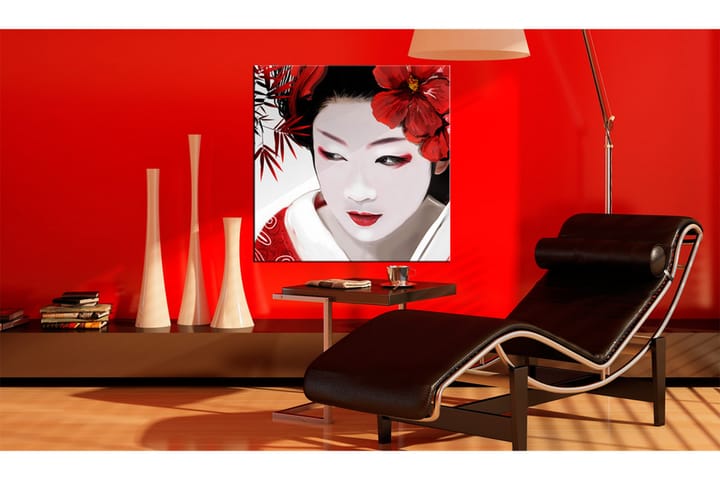 Taulu Japanese Geisha 40x40 - Artgeist sp. z o. o. - Sisustustuotteet - Taulu & taide - Canvas-taulu