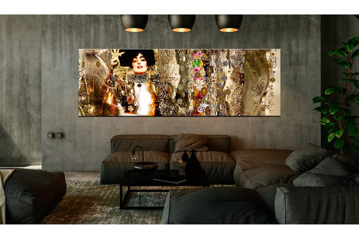 Taulu Judith and Flowers (1 Part) Narrow 120x40 - Artgeist sp. z o. o. - Sisustustuotteet - Taulu & taide - Canvas-taulu