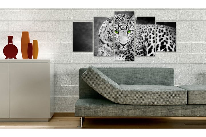 Taulu Leopard Black&White 200x100 - Artgeist sp. z o. o. - Sisustustuotteet - Taulu & taide - Canvas-taulu