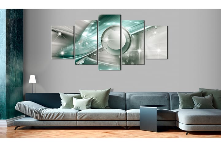 Taulu Light-Blue Flame 100x50 - Artgeist sp. z o. o. - Sisustustuotteet - Taulu & taide - Canvas-taulu