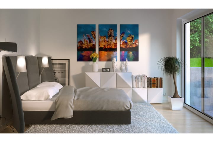 Taulu Mad City Triptych 120x80 - Artgeist sp. z o. o. - Sisustustuotteet - Taulu & taide - Canvas-taulu