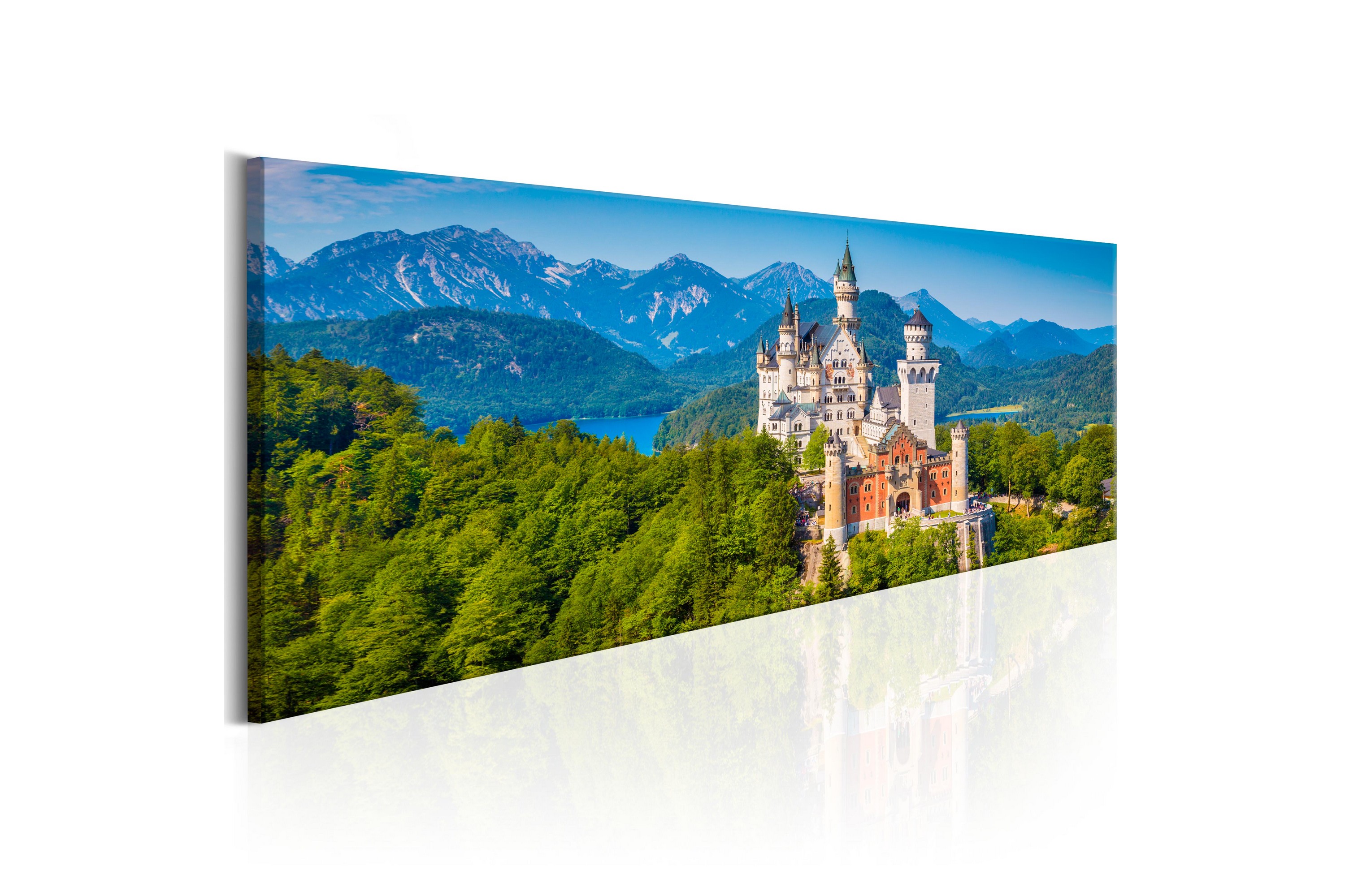 Taulu Magic Places Neuschwanstein Castle 135x45 - Artgeist sp. z o. o.