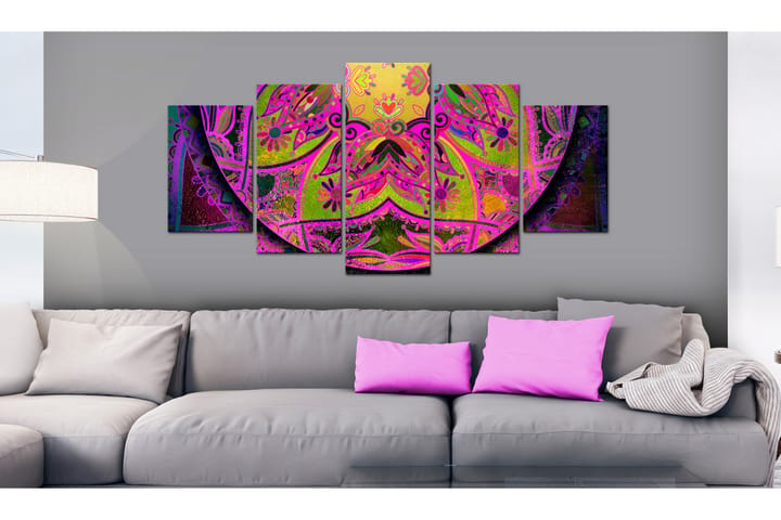 Taulu Mandala Pink Power 100x50 - Artgeist sp. z o. o. - Sisustustuotteet - Taulu & taide - Canvas-taulu