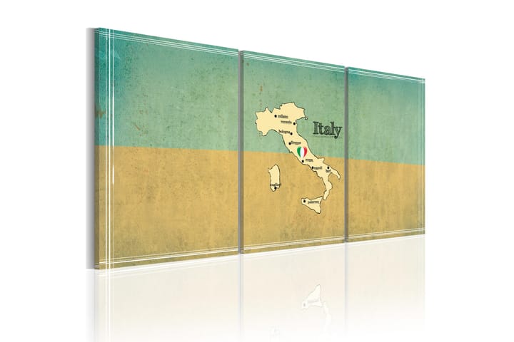 Taulu map: Italy 120x60 - Artgeist sp. z o. o. - Sisustustuotteet - Taulu & taide - Canvas-taulu