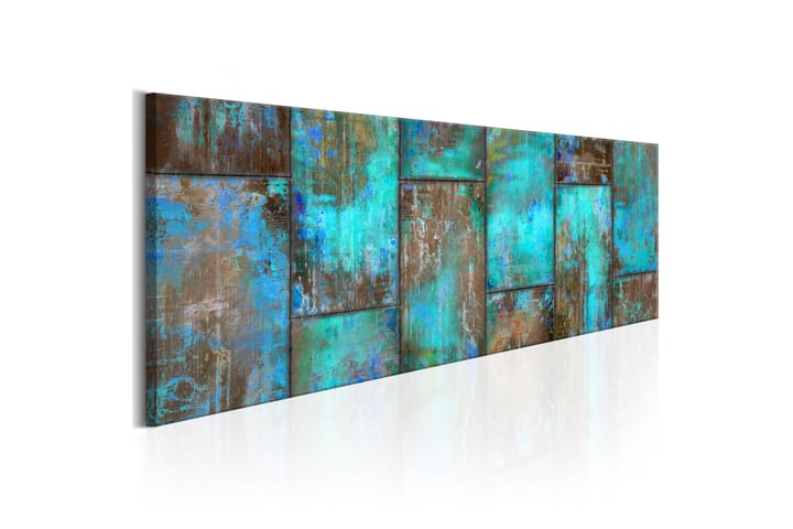 Taulu Metal Mosaic: Blue 120x40 - Artgeist sp. z o. o. - Sisustustuotteet - Taulu & taide - Canvas-taulu