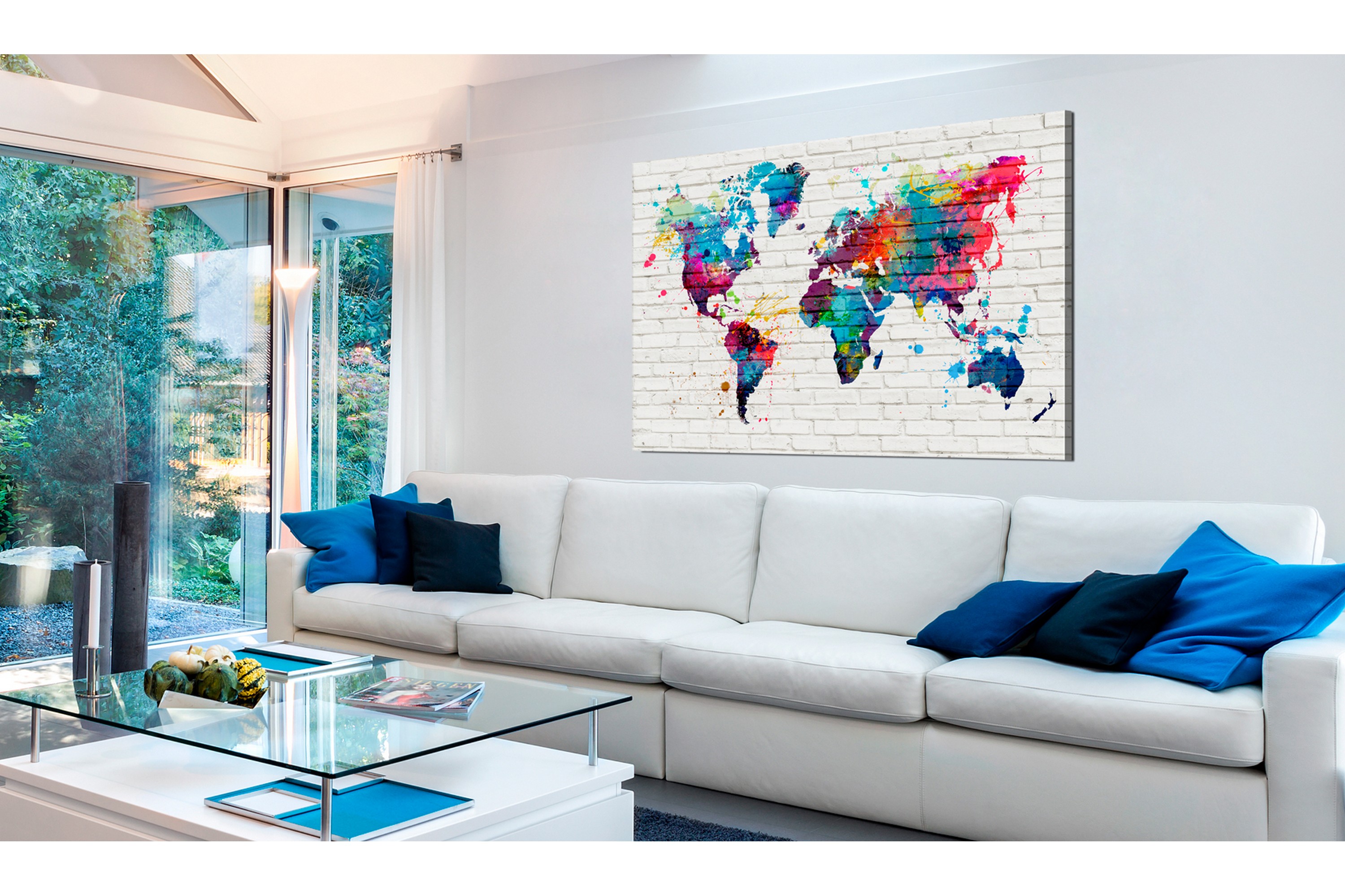 Taulu Modern Style: Walls of the World 90x60 - Artgeist sp. z o. o.