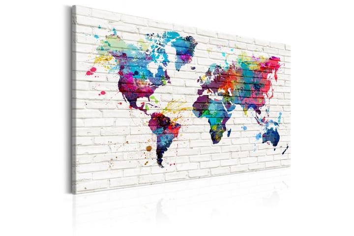 Taulu Modern Style: Walls of the World 90x60 - Artgeist sp. z o. o. - Sisustustuotteet - Taulu & taide - Canvas-taulu