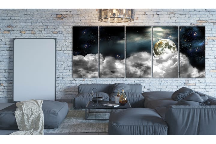 Taulu Moon In The Clouds 225x90 - Artgeist sp. z o. o. - Sisustustuotteet - Taulu & taide - Canvas-taulu