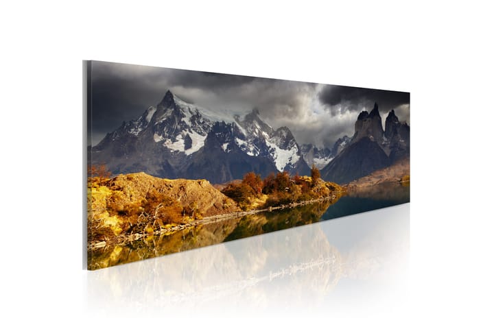 Taulu Mountain landscape before a storm 135x45 - Artgeist sp. z o. o. - Sisustustuotteet - Taulu & taide - Canvas-taulu