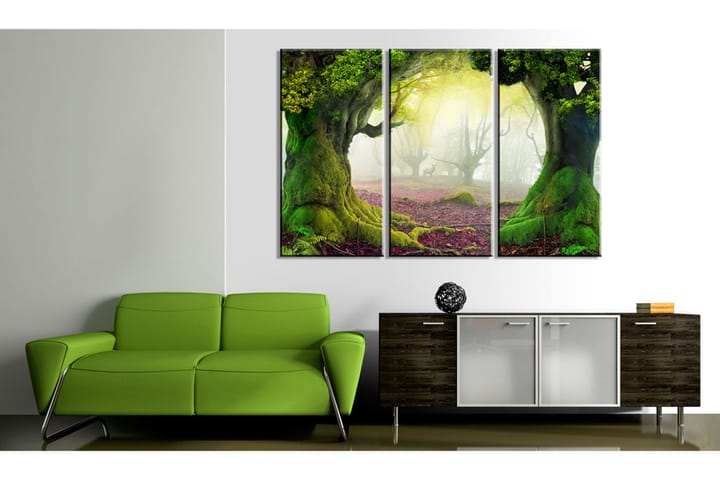 Taulu Mysterious Forest Triptych 60x40 - Artgeist sp. z o. o. - Sisustustuotteet - Taulu & taide - Canvas-taulu