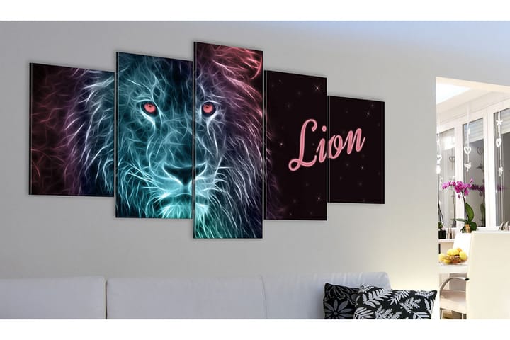 Taulu Neon King 200x100 - Artgeist sp. z o. o. - Sisustustuotteet - Taulu & taide - Canvas-taulu