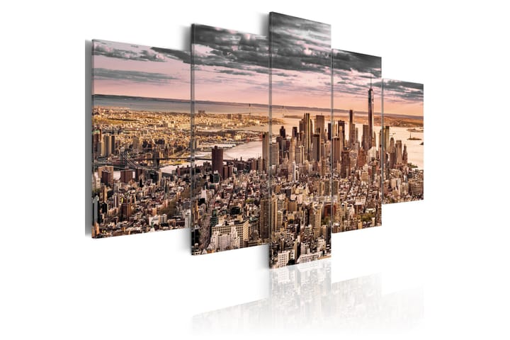 Taulu New York City Morning Sky 100x50 - Artgeist sp. z o. o. - Sisustustuotteet - Taulu & taide - Canvas-taulu