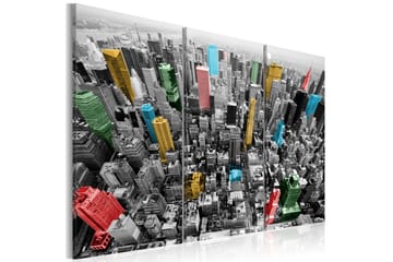 Taulu New York In The Cmyk Color Model 120x80