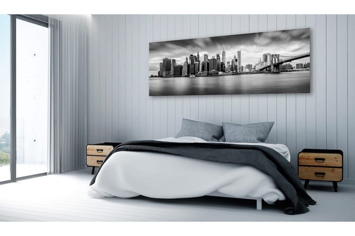 Taulu New York: Stylish City 135x45 - Artgeist sp. z o. o. - Canvas-taulu - Seinäkoristeet