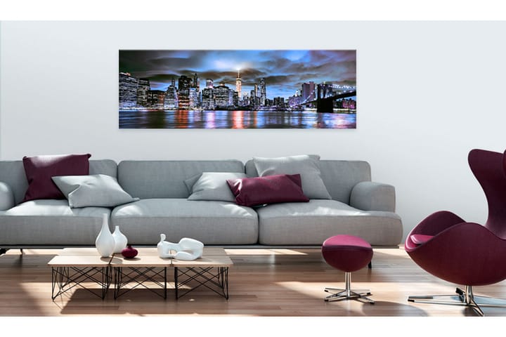 Taulu NYC: City Lighthouse 135x45 - Artgeist sp. z o. o. - Canvas-taulu - Seinäkoristeet