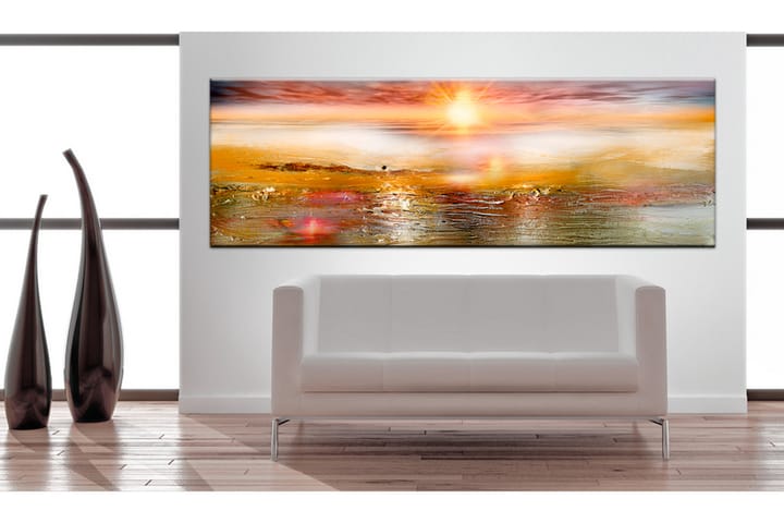 Taulu Orange Sea 150x50 - Artgeist sp. z o. o. - Canvas-taulu - Seinäkoristeet