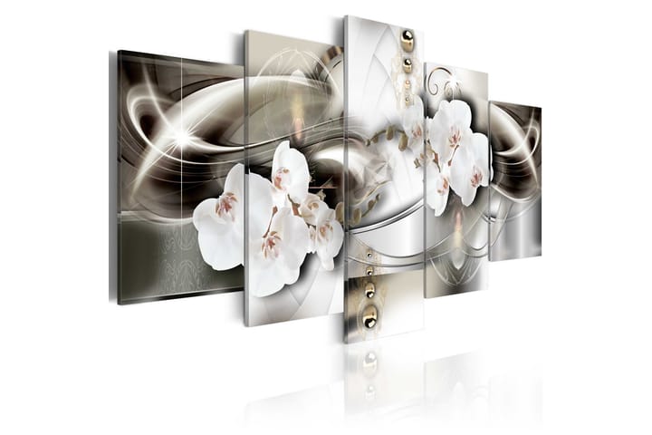 Taulu Orchids Among The Waves Of Gold 100x50 - Artgeist sp. z o. o. - Sisustustuotteet - Taulu & taide - Canvas-taulu