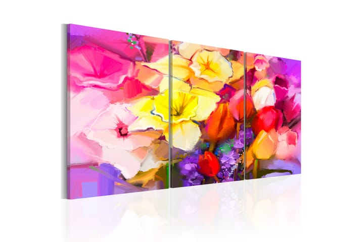 Taulu Rainbow Bouquet 120x60 - Artgeist sp. z o. o. - Sisustustuotteet - Taulu & taide - Canvas-taulu