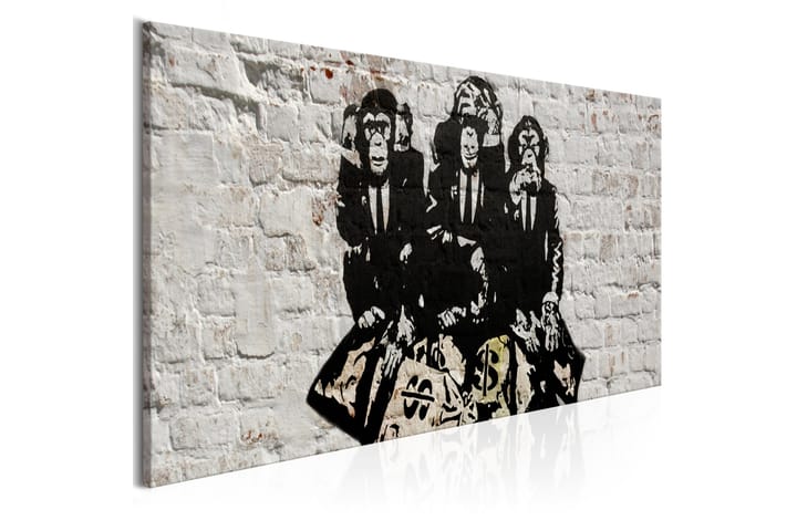 Taulu Rich Monkeys (1 Part) Narrow 135x45 - Artgeist sp. z o. o. - Sisustustuotteet - Taulu & taide - Canvas-taulu