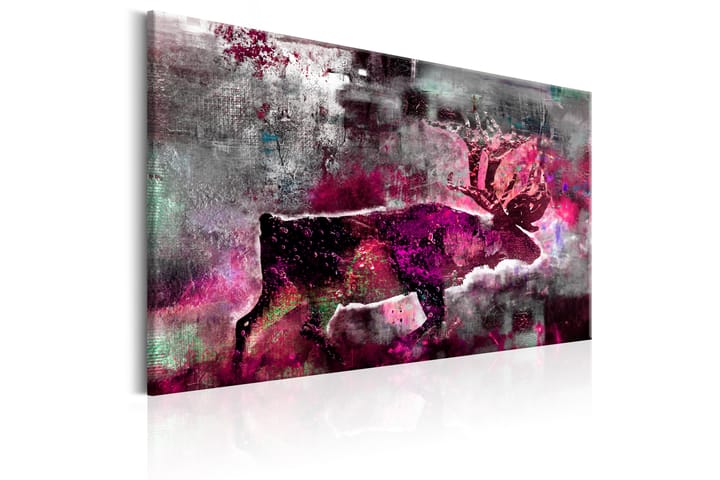 Taulu Ruby Caribou 60x40 - Artgeist sp. z o. o. - Canvas-taulu - Seinäkoristeet