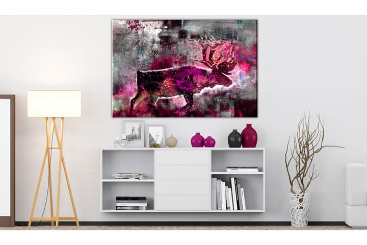 Taulu Ruby Caribou 60x40 - Artgeist sp. z o. o. - Canvas-taulu - Seinäkoristeet