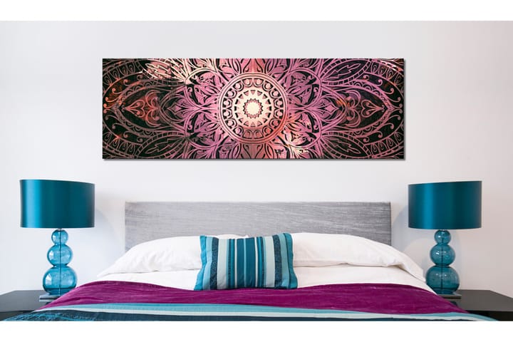 Taulu Ruby Mandala 120x40 - Artgeist sp. z o. o. - Sisustustuotteet - Taulu & taide - Canvas-taulu